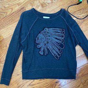 Skull denim and supply Ralph Lauren sweatshirt